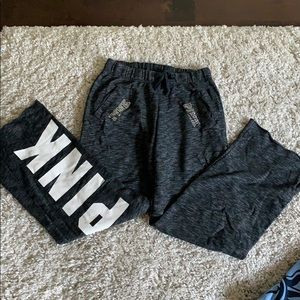 VS PINK FLOWY SWEATPANTS